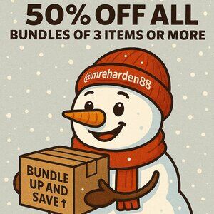 50% ALL BUNDLES OF 3 ITEMS OR MORE & 30% ALL 2 ITEM BUNDLES